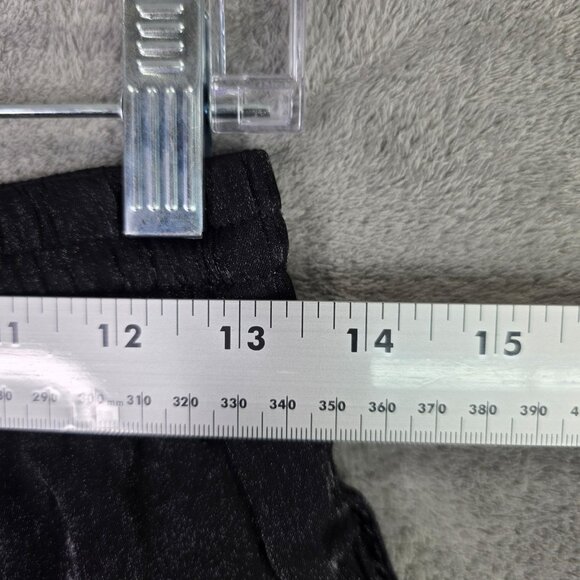 Womens Vintage Lavon Black Two-Piece Tracksuit Set Floral Jacquard Pattern M - Picture 11 of 15